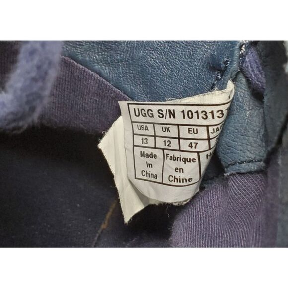 UGG Freamon Chukka Boots Mens 13 Stone Washed Denim‎ Blue Lace Up Shoes main image 9